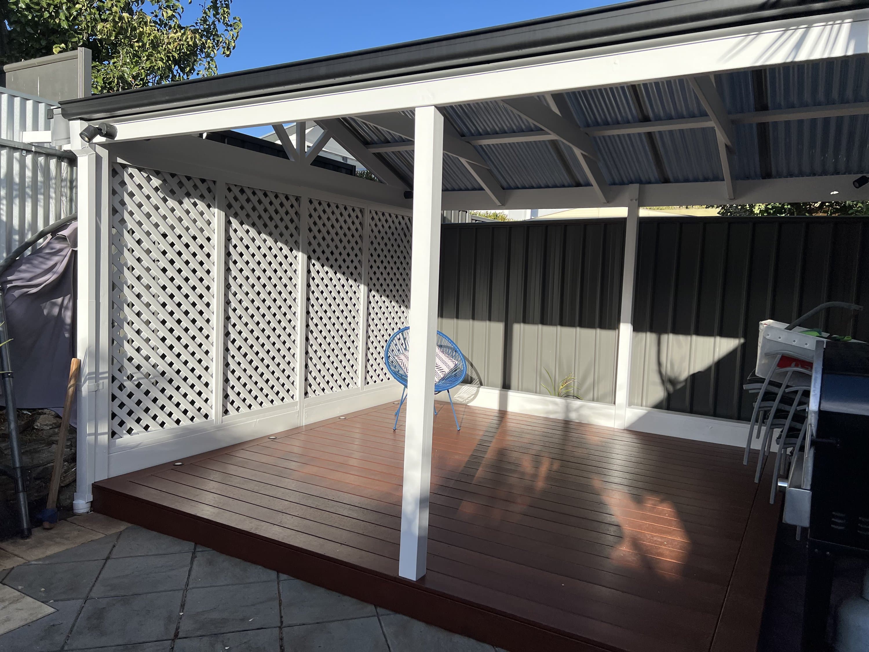 Pergola & deck restoration, after